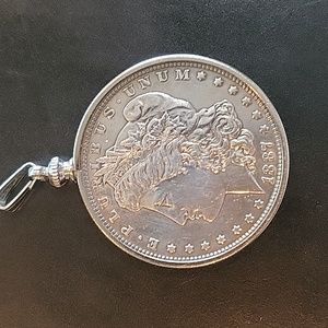 Silver Dollar Pendant